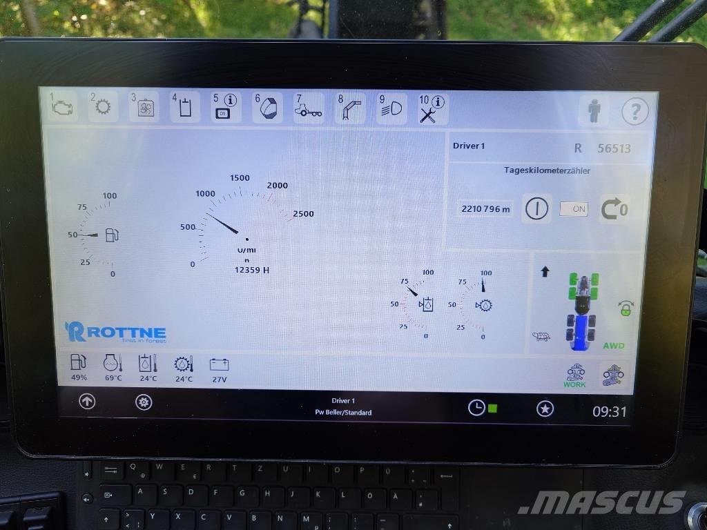 Rottne H11C Харвестеры