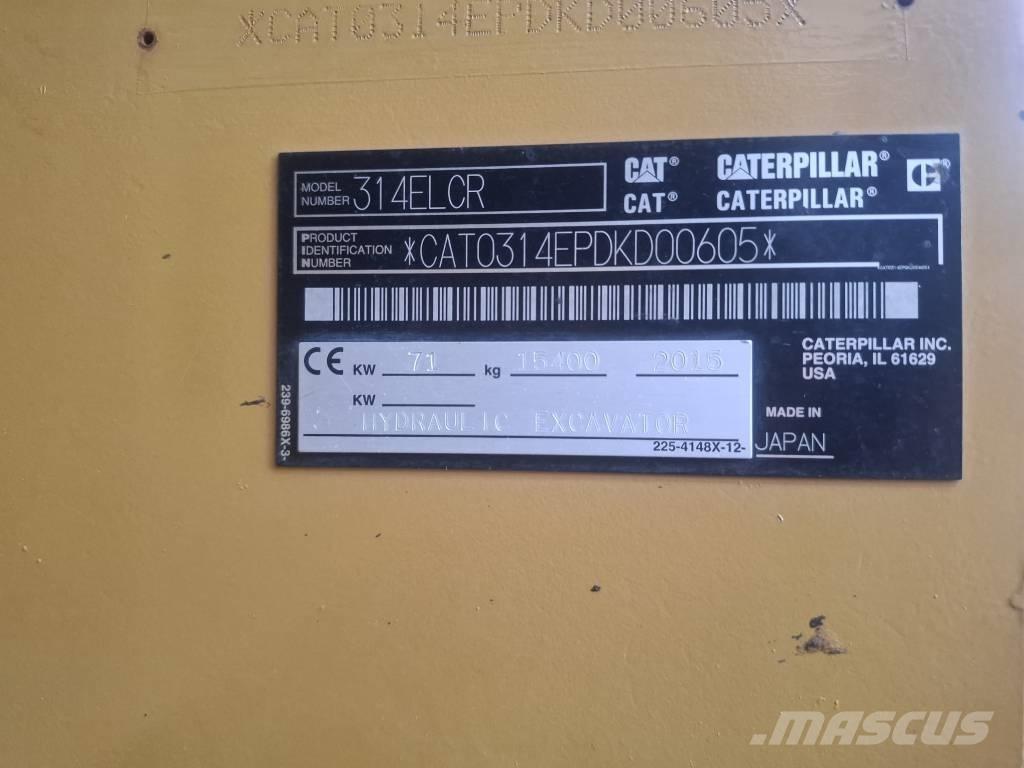 CAT 314 E LCR Гусеничные экскаваторы