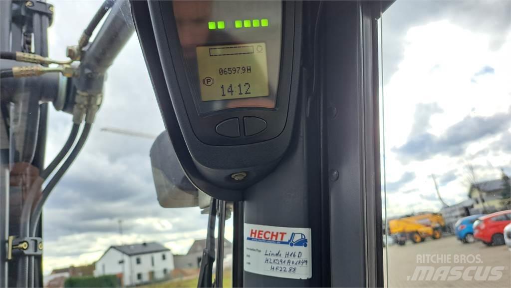 Linde H16D Дизельные погрузчики