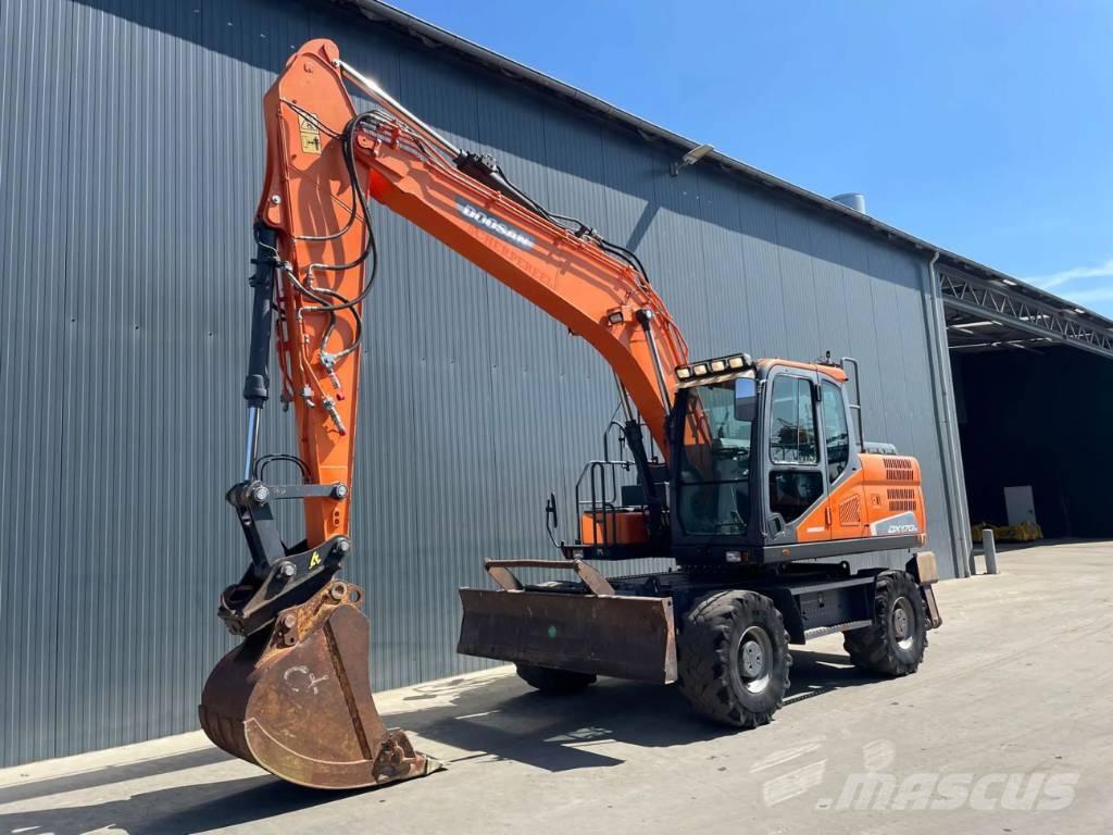 Doosan DX170W-5 Колёсные экскаваторы