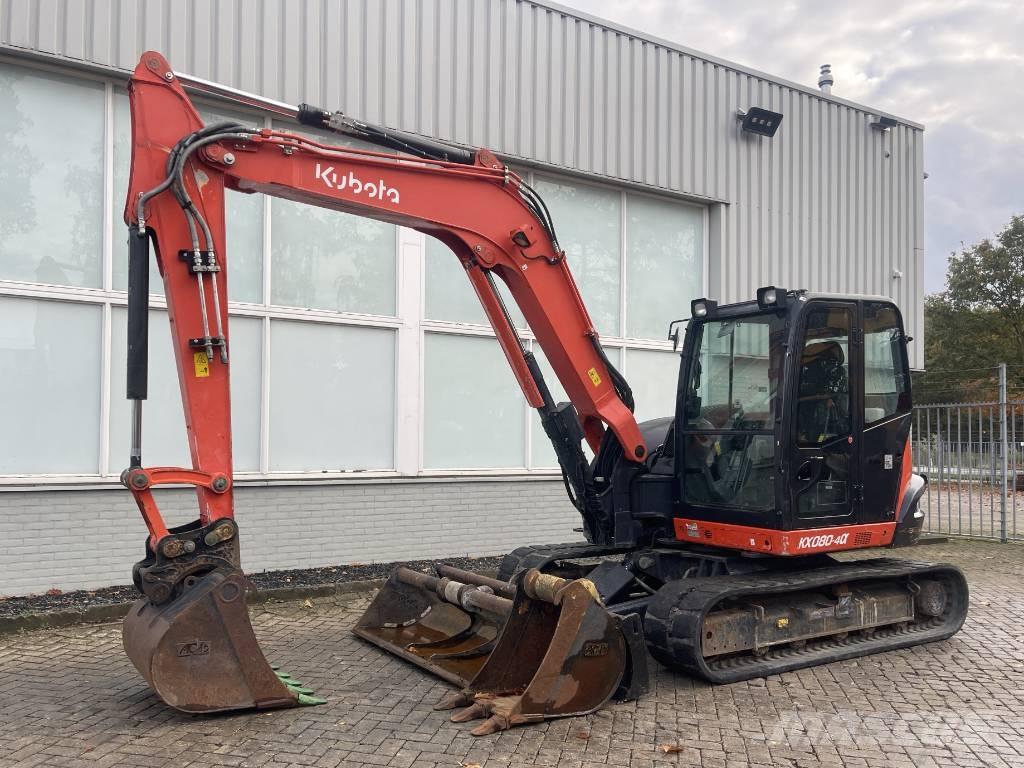 Kubota KX 080-4 CX Малые экскаваторы 7т-12т