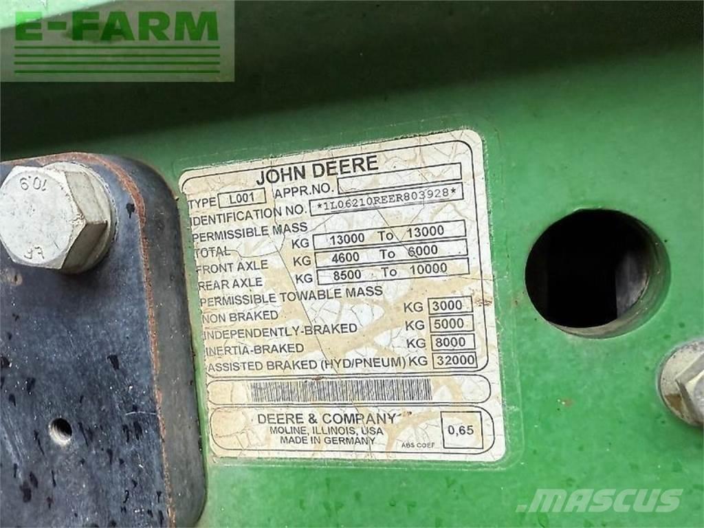 John Deere 6210r Трактора