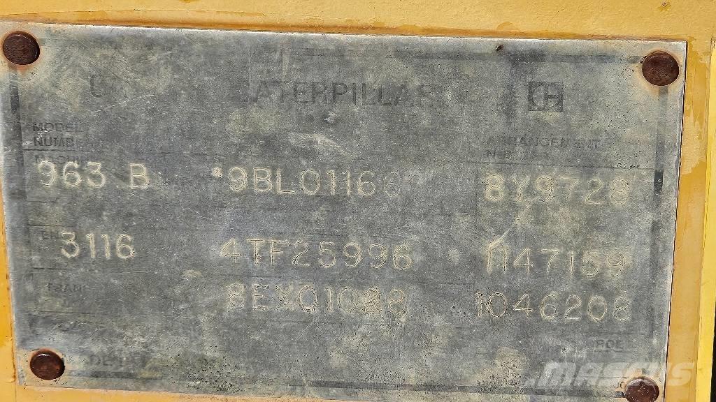 CAT 963 B Гусеничные фронтальные погрузчики