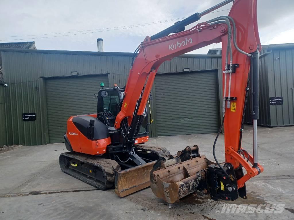 Kubota KX 085-5 Малые экскаваторы 7т-12т