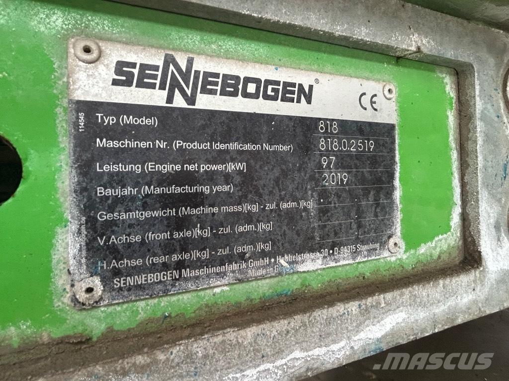 Sennebogen 818 Перегружатели металлолома/промышленные погрузчики