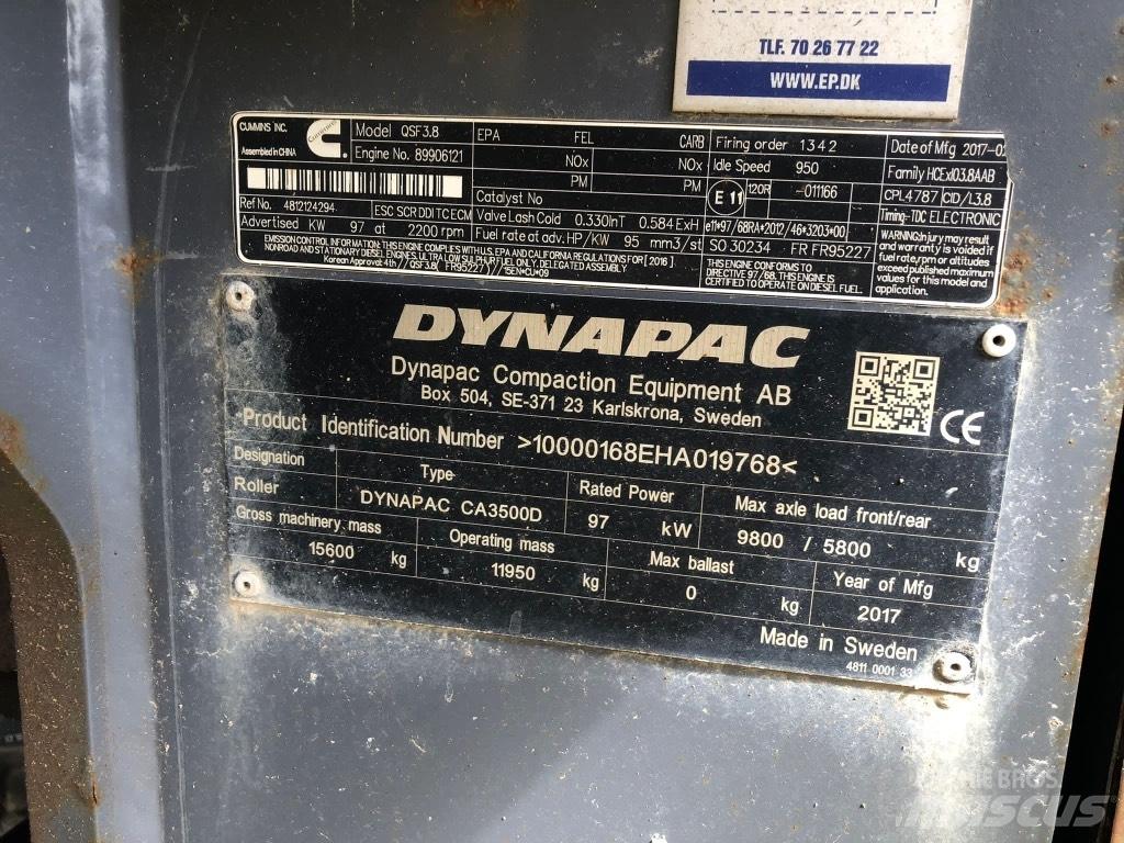 Atlas Copco CA3500 D Грунтовые катки