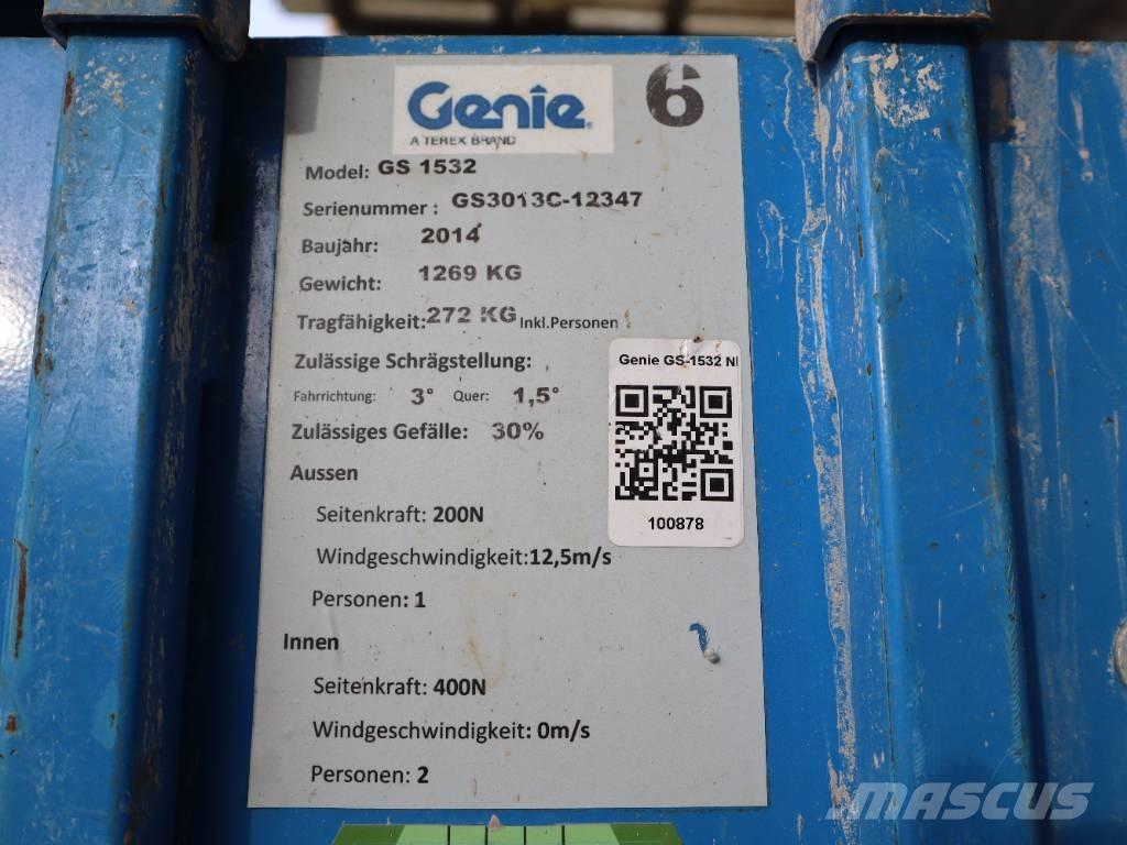 Genie GS 1532 Ножничные подъемники