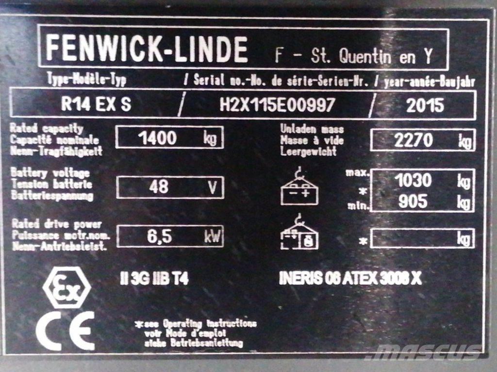 Linde R14 EX S Ричтраки
