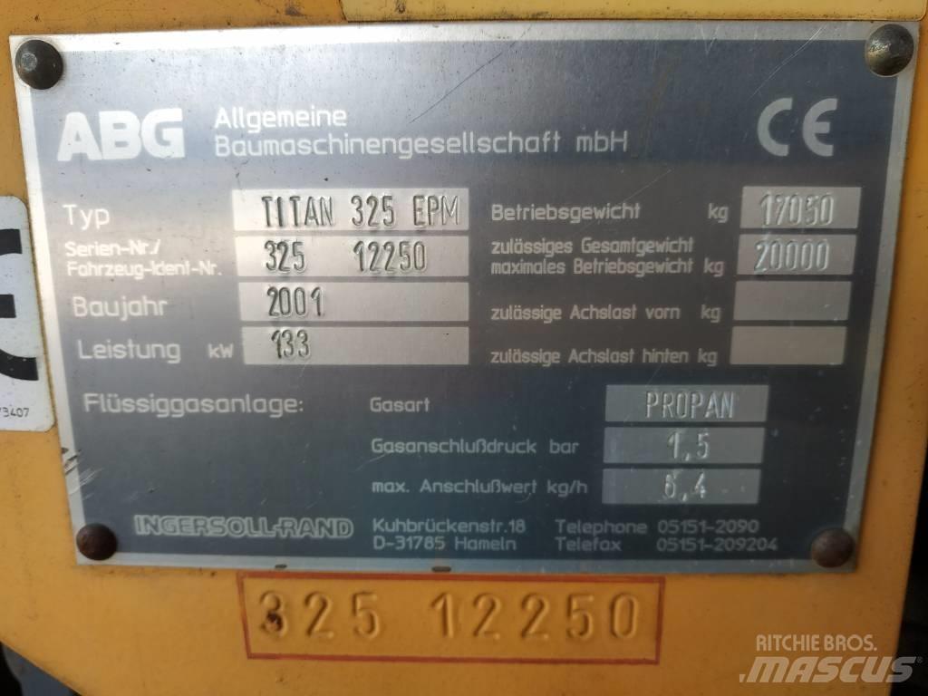 ABG Titan 325 EPM Асфальтоукладчики