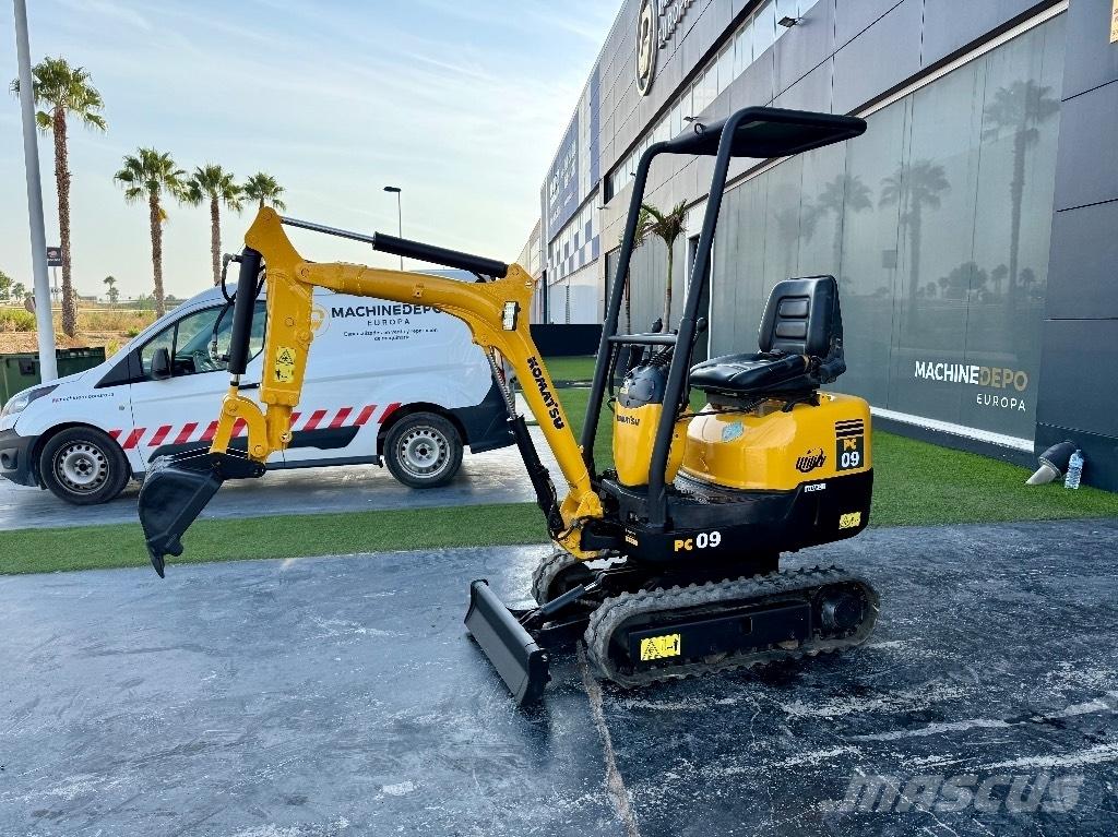 Komatsu PC 09-1 Мини-экскаваторы