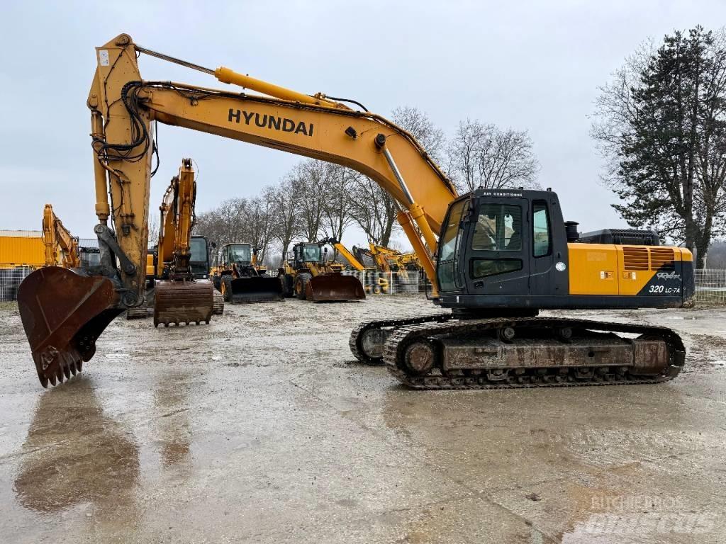 Hyundai R320LC-7A Гусеничные экскаваторы
