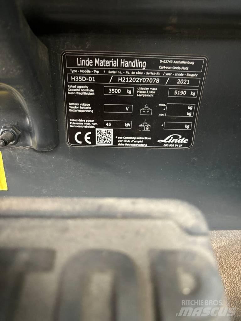 Linde H35D/1202 Дизельные погрузчики