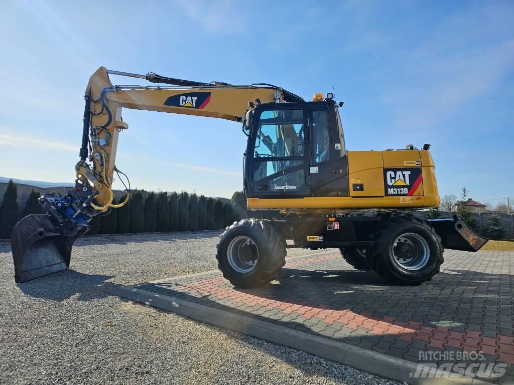 CAT 313 D Колёсные экскаваторы
