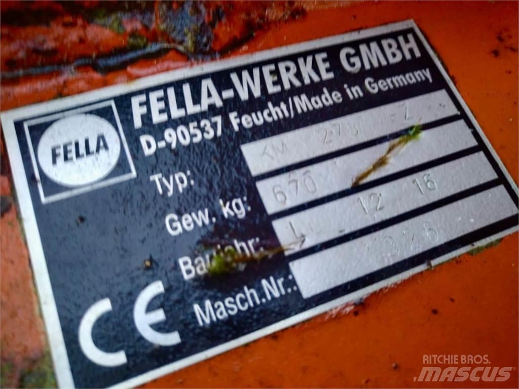 Fella KM 270 FZ Косилки плющилки