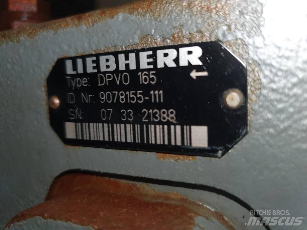 Liebherr DPVO165 Гидравлическая система