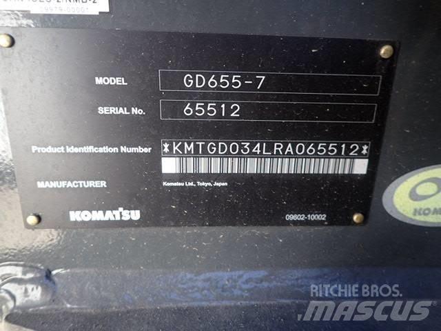 Komatsu GD655-7 Грейдеры