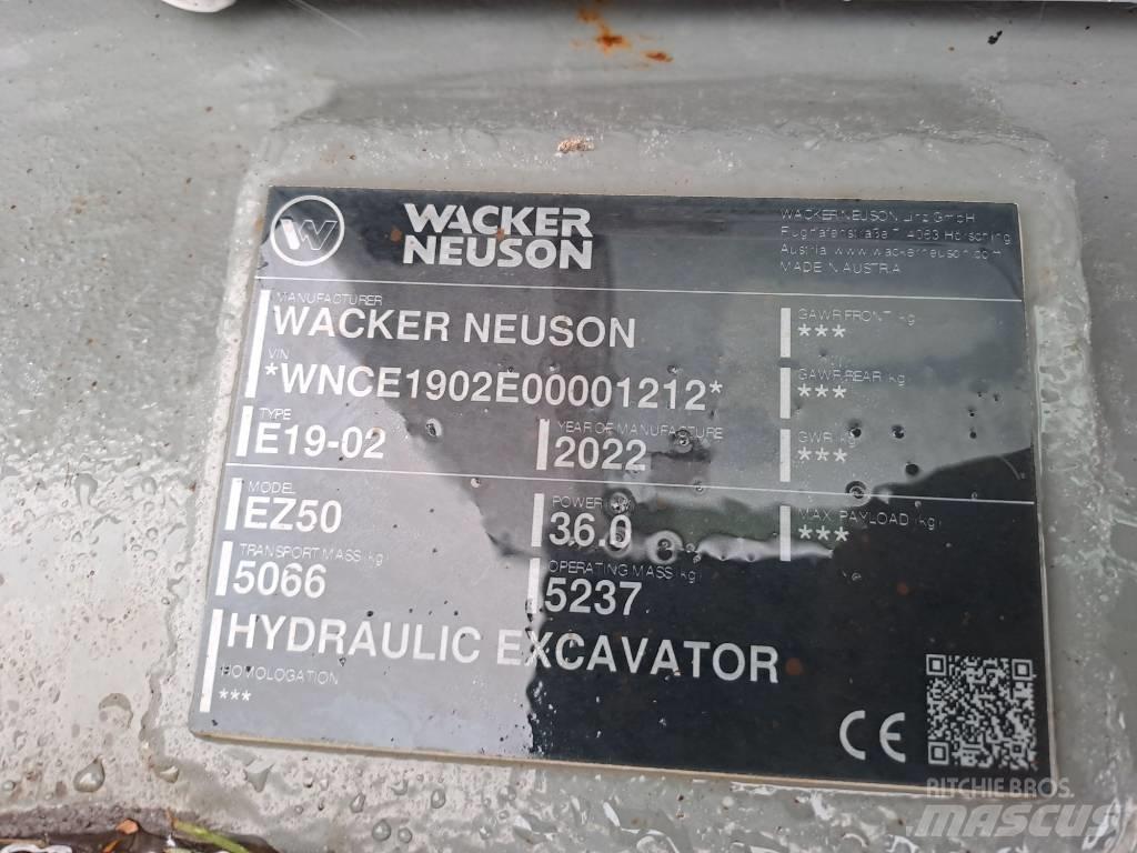 Wacker Neuson EZ50 Гусеничные экскаваторы