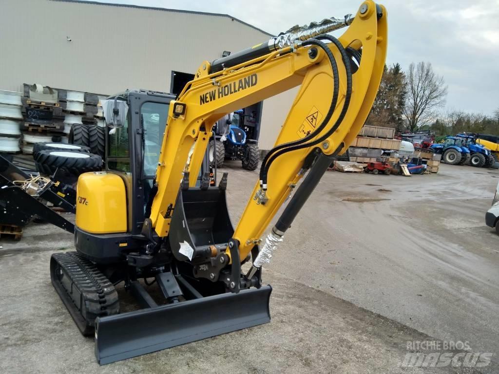 New Holland E37C Мини-экскаваторы