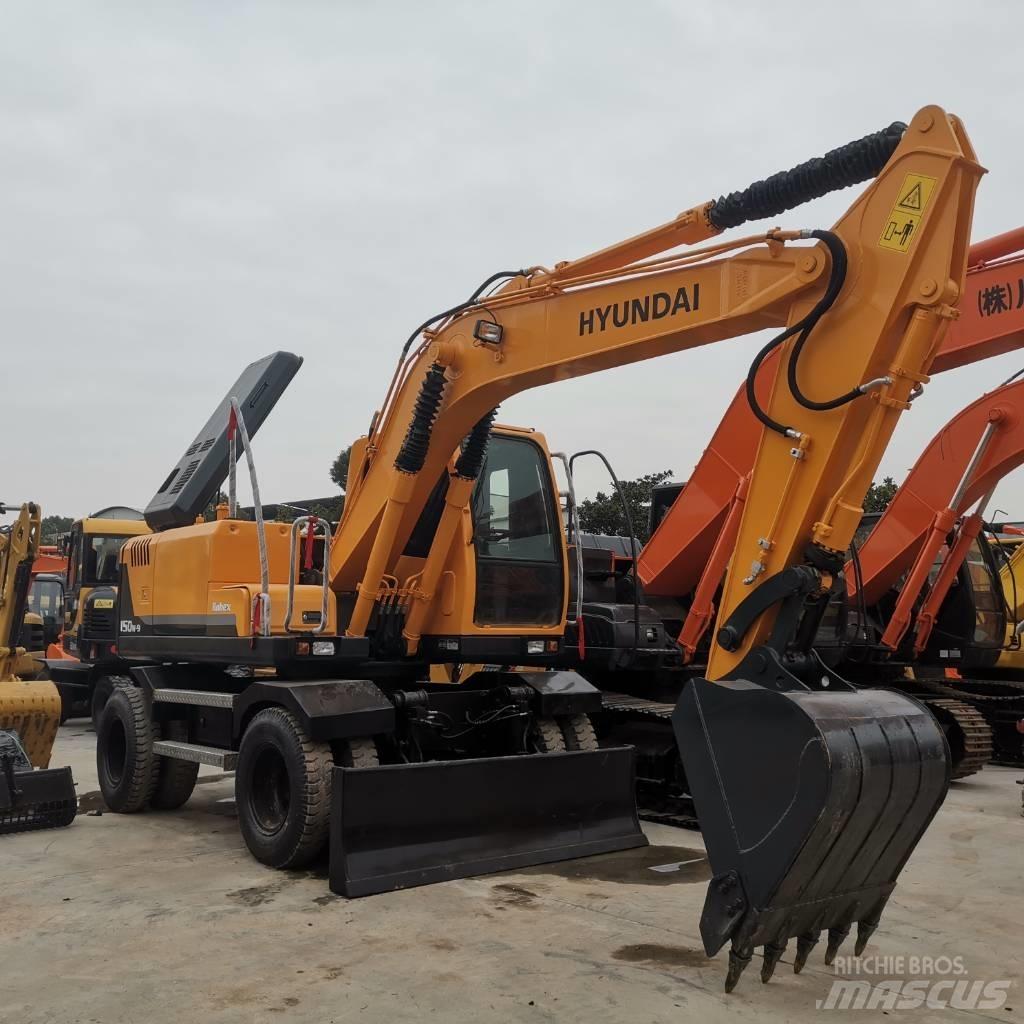 Hyundai R 150W Колёсные экскаваторы