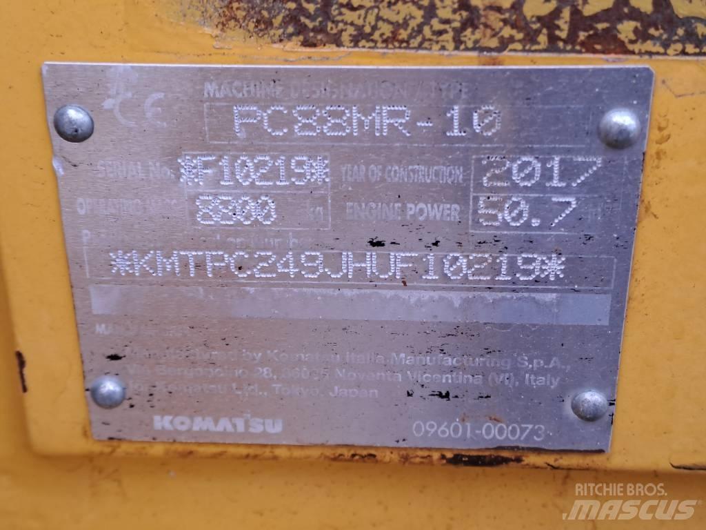 Komatsu PC 88 MR Траншеекопатели