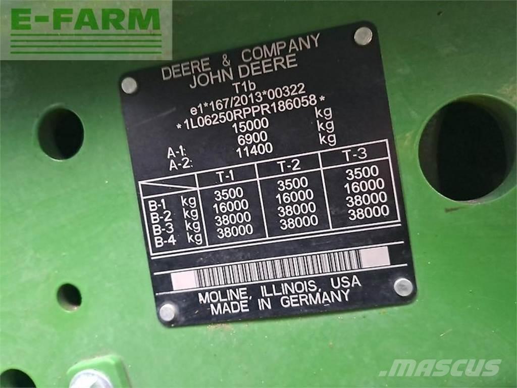 John Deere 6r250 Трактора