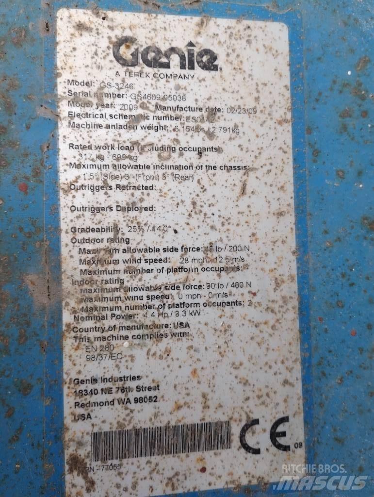Genie GS 3246 Ножничные подъемники