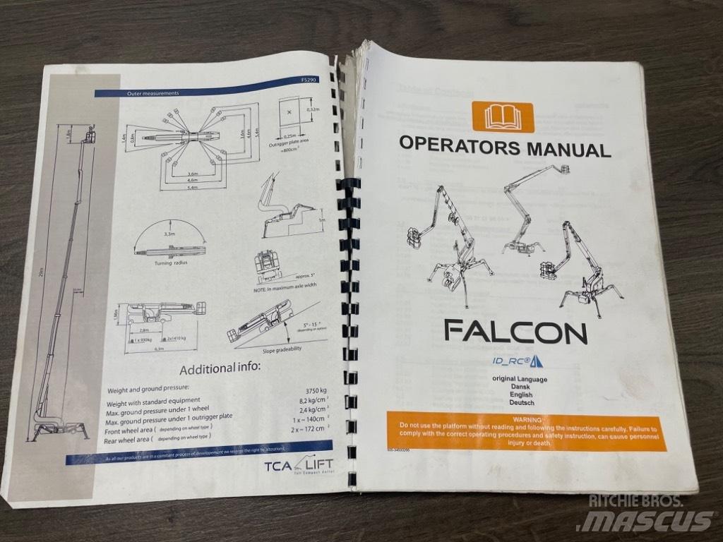 Falcon Spider FS 290 Телескопические подъемники