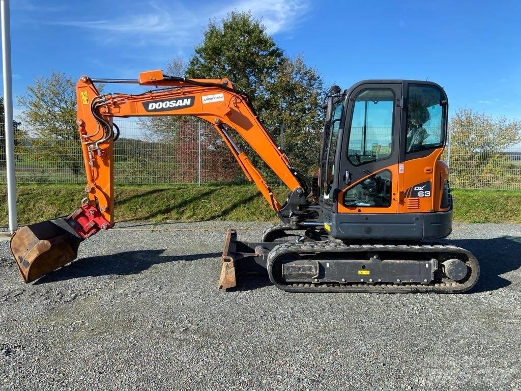 Doosan DX63-3 Гусеничные экскаваторы