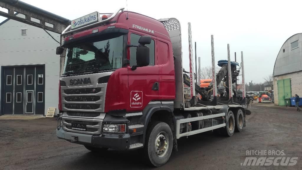 Scania R410 Лесовозы / Сортиментовозы