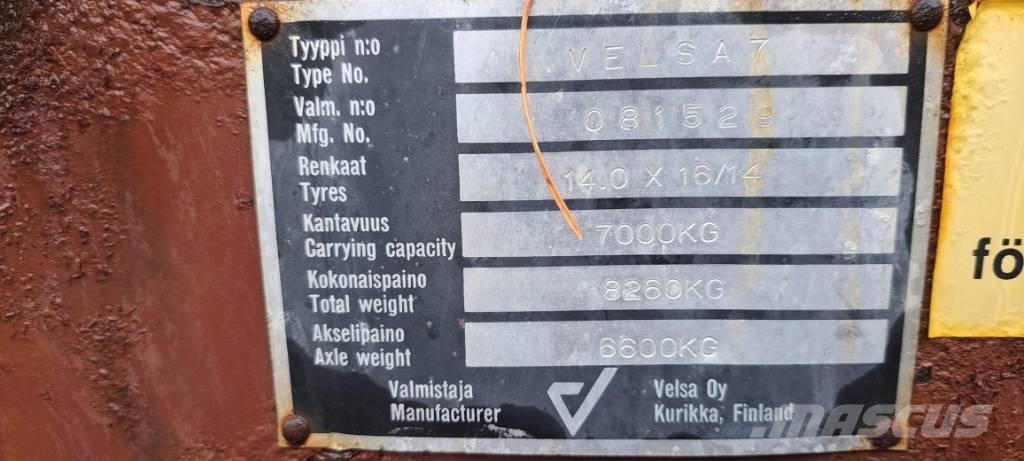 Velsa 7000kg Тракторные самосвальные прицепы