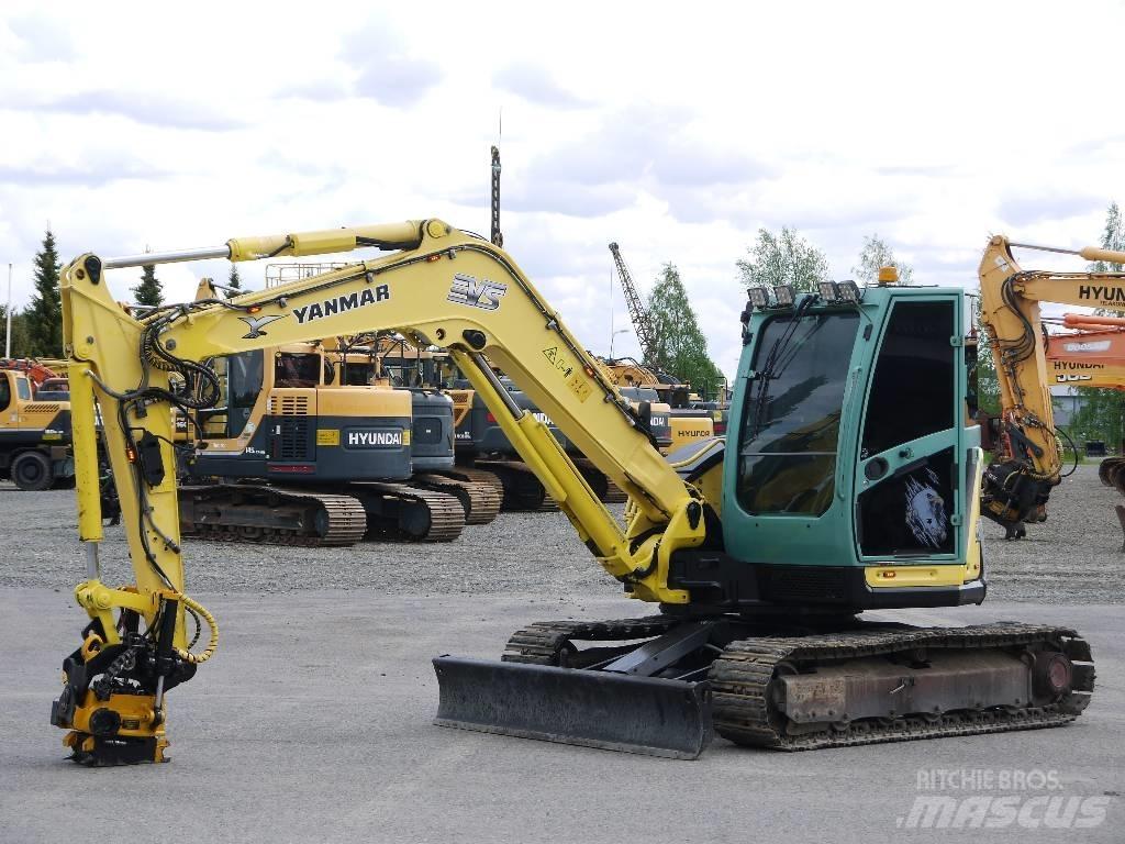 Yanmar Vio 80 Малые экскаваторы 7т-12т