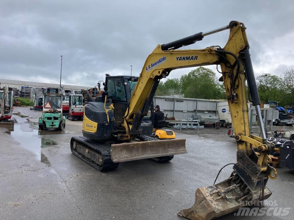Yanmar Vio 80-1 Малые экскаваторы 7т-12т