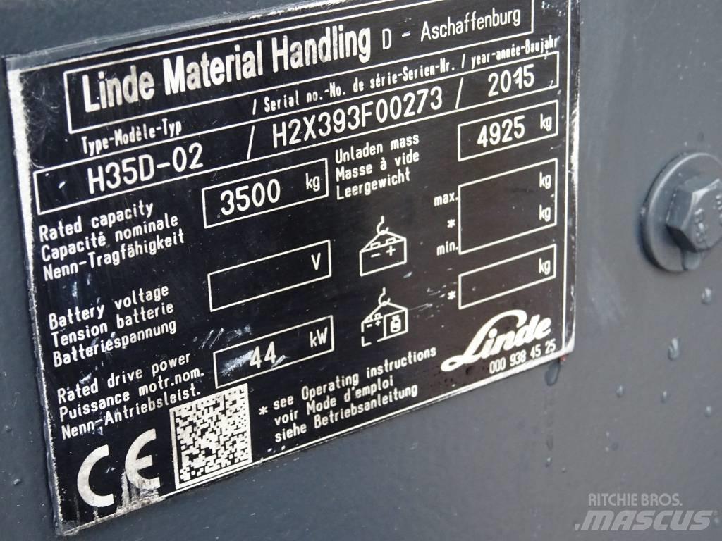 Linde H35D-02 Дизельные погрузчики