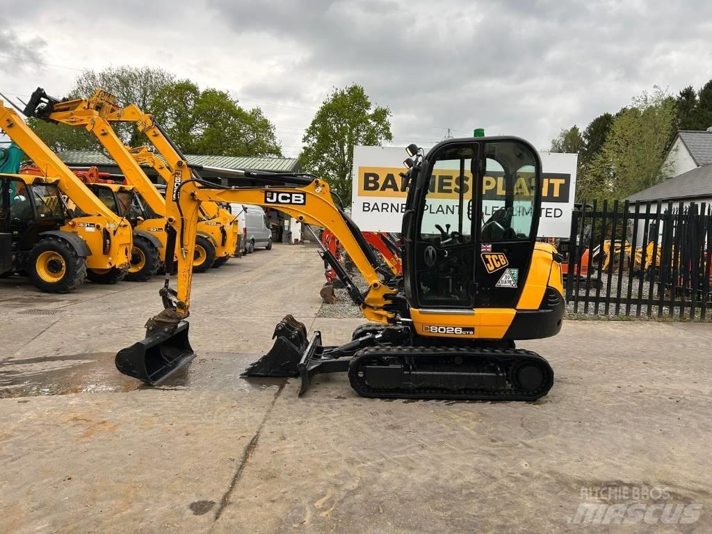 JCB 8026 CTS Мини-экскаваторы