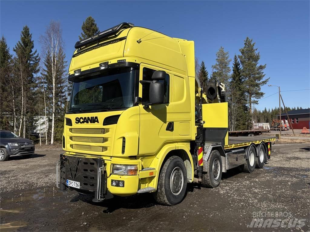 Scania R164G 8*4 Автомобильные краны