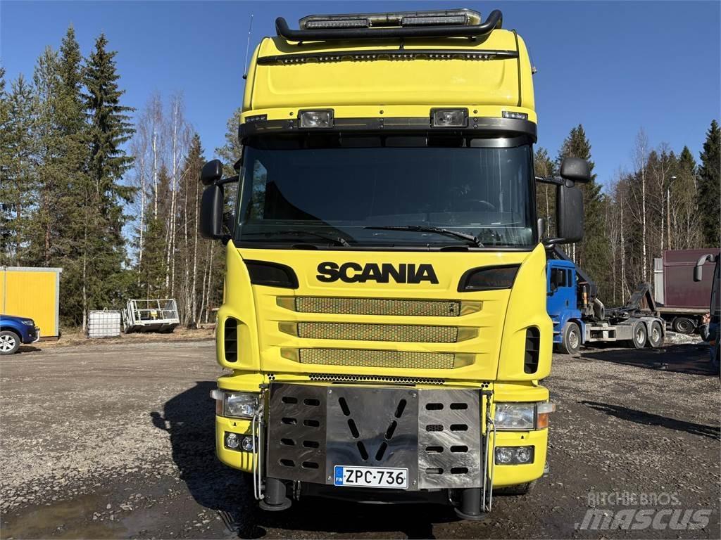 Scania R164G 8*4 Автомобильные краны