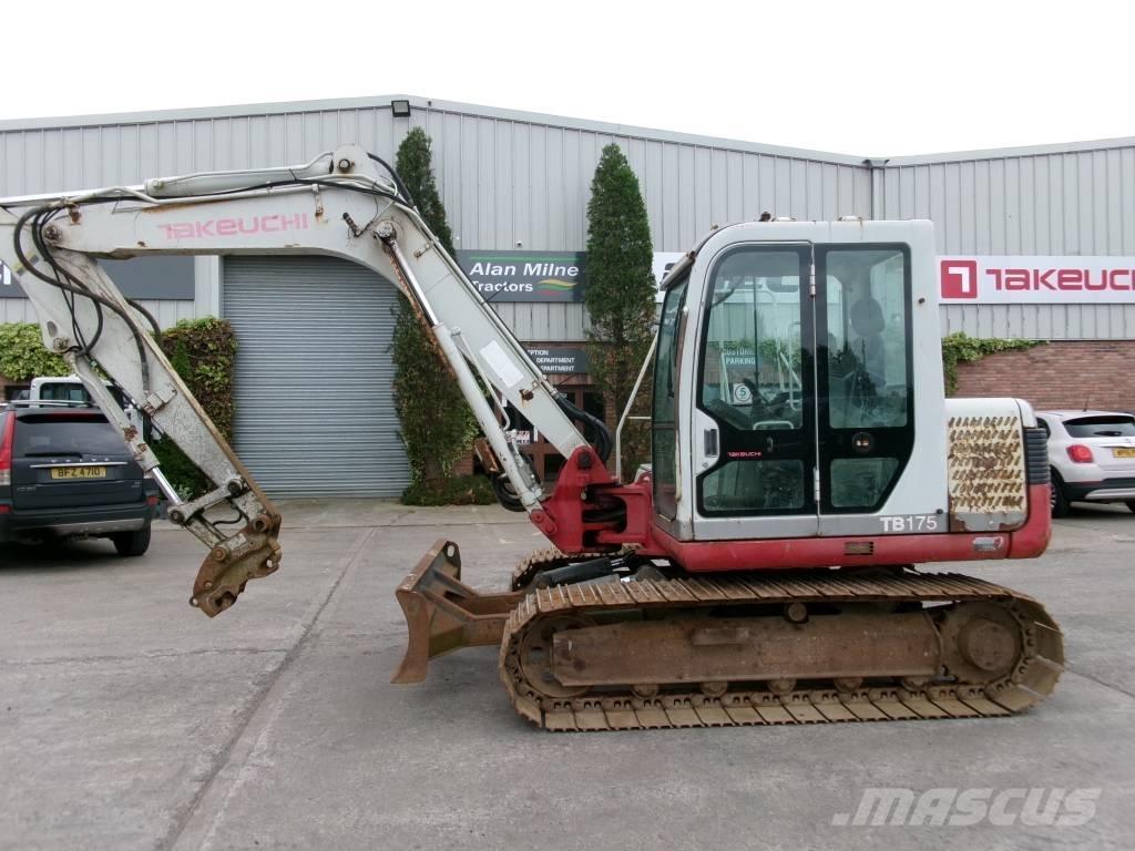 Takeuchi TB 175 Малые экскаваторы 7т-12т