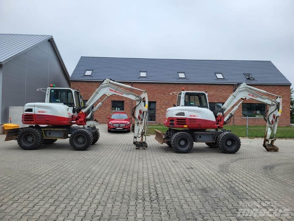 Takeuchi TB295W Малые экскаваторы 7т-12т