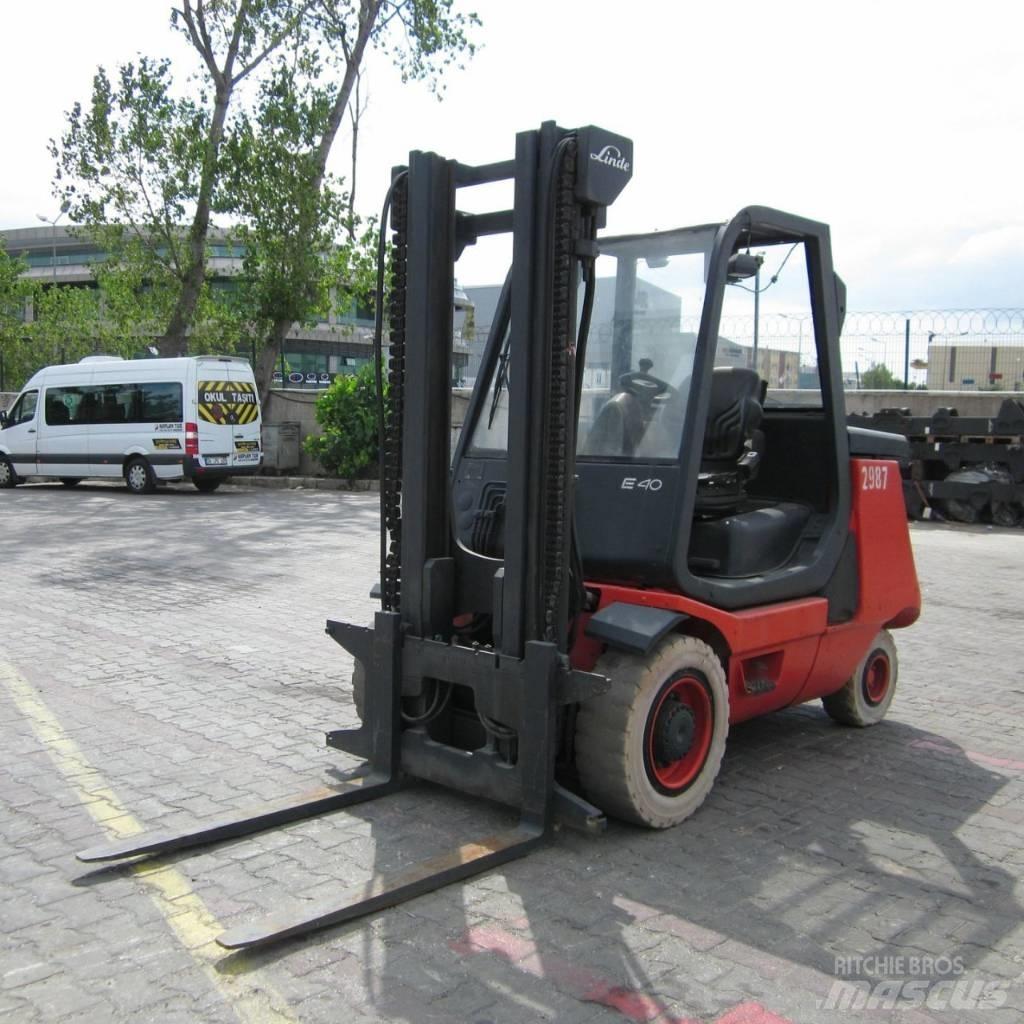 Linde E40P Электропогрузчики