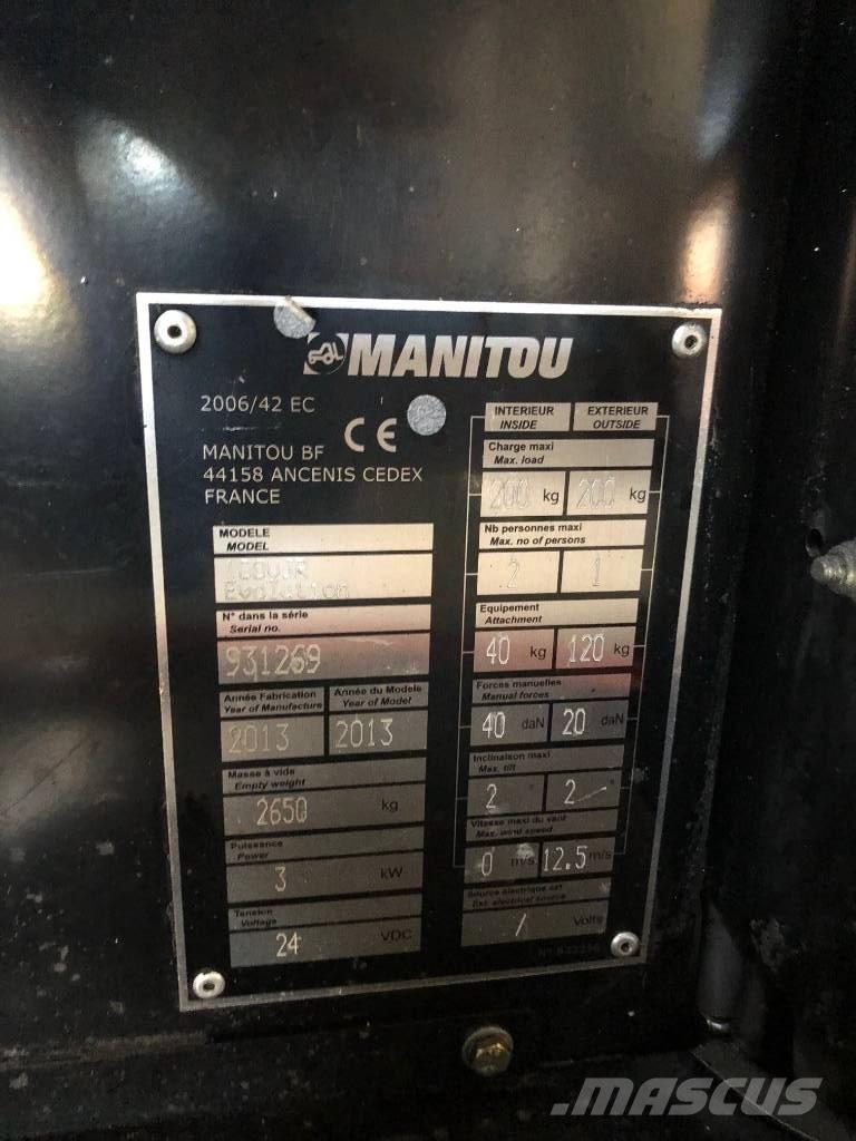 Manitou 100 VJR Ножничные подъемники