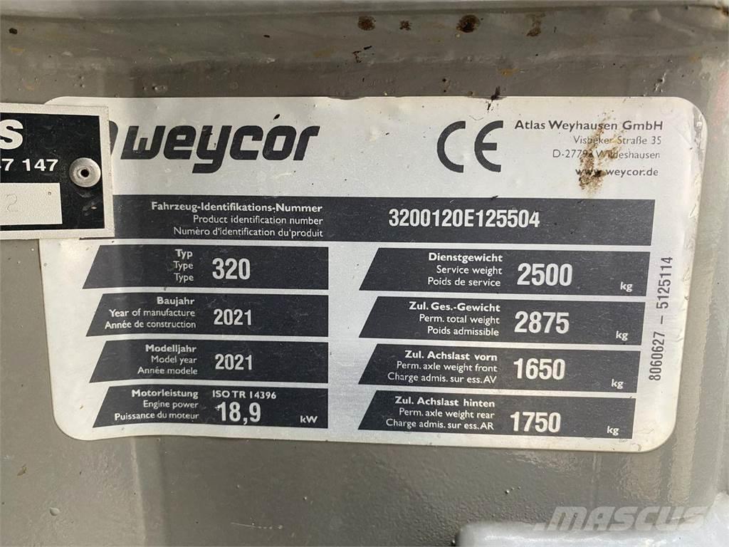Weycor AR320 Cab Многофункциональные сельскохозяйственные погрузчики