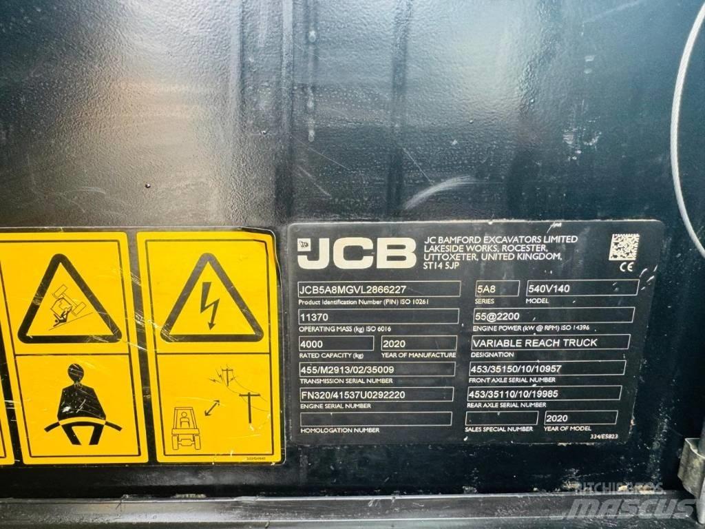 JCB 540-140 Телескопические погрузчики