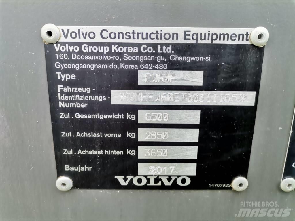 Volvo EW 60 Колёсные экскаваторы