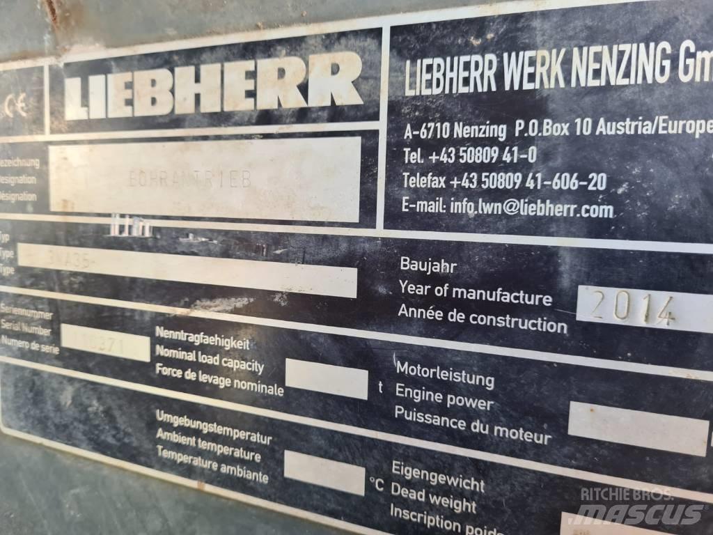 Liebherr 3MA 35 Приводы-вращатели