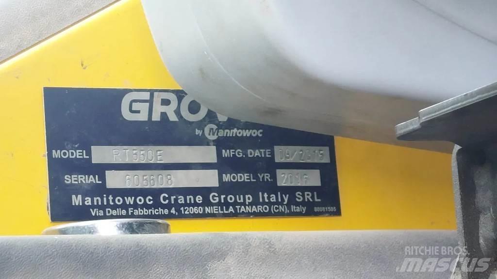 Grove RT 550E Автокраны вездеходы