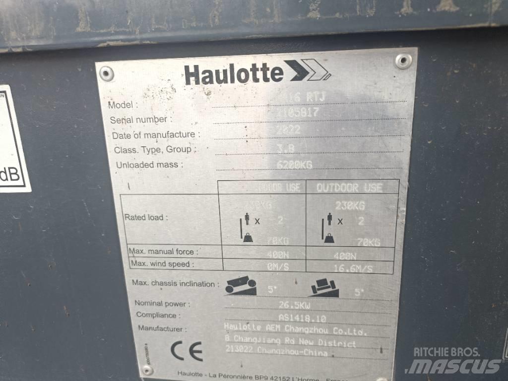 Haulotte HA16RTJ Коленчатые подъемники