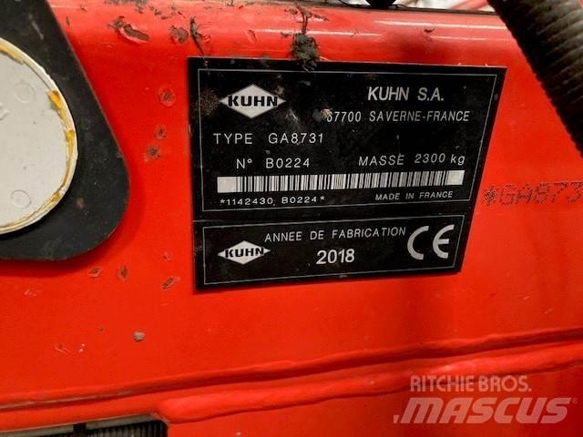 Kuhn GA 8731 hark Грабли-ворошилки