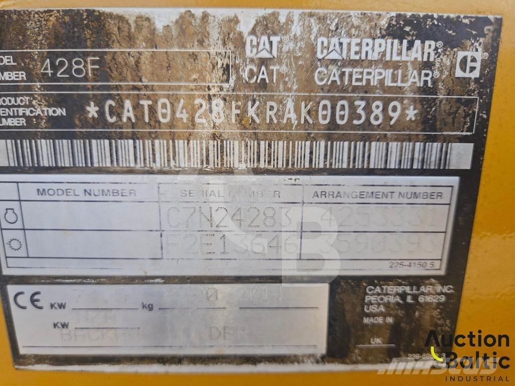 CAT 428 F Экскаваторы-погрузчики
