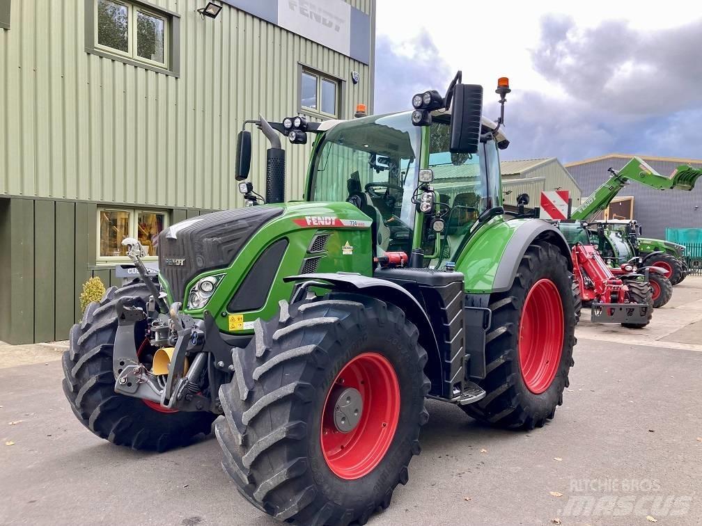 Fendt 724 Profi Plus Трактора