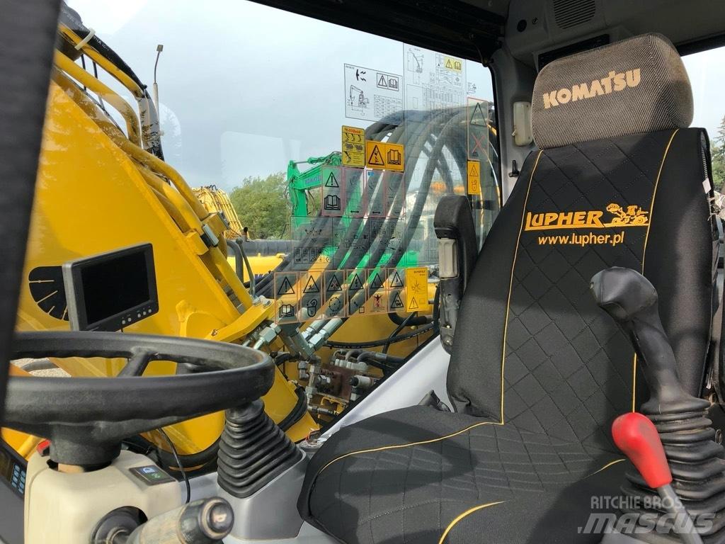 Komatsu PW180-7EO Колёсные экскаваторы
